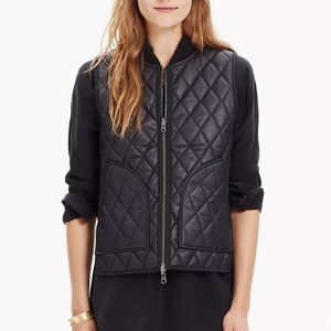 Madewell reversible quilted vest!